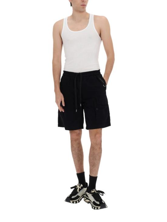 26SS 돌체앤가바나 숏팬츠 GP1C5T HUMS8N0000 Black - DOLCE & GABBANA