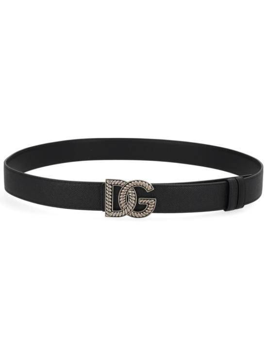 26SS 돌체앤가바나 가죽 벨트 BC4942 AG6518B956 Black
