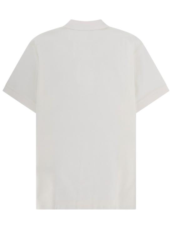  버버리 코튼 폴로셔츠 8126937 A1464 White - BURBERRY