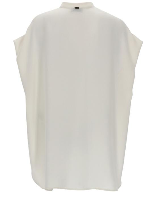 26SS 에르노 탑 BL000045D 12875S1100 White - HERNO