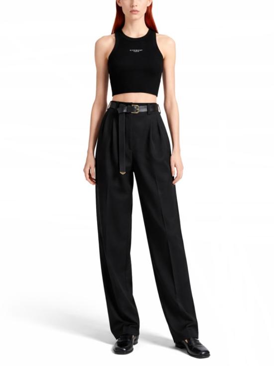  지방시 민소매 티셔츠 BW70FNP7BR 001 Black - GIVENCHY