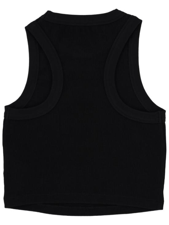  지방시 민소매 티셔츠 BW70FNP7BR 001 Black - GIVENCHY