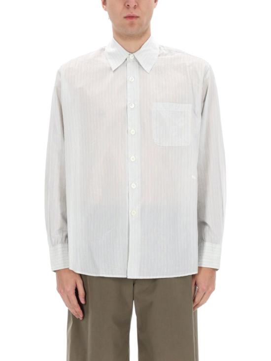 26SS 아워레가시 어보브 셔츠 M2262AI INDEXSTRIPECOOLTHREADCLOTH White - OUR LEGACY