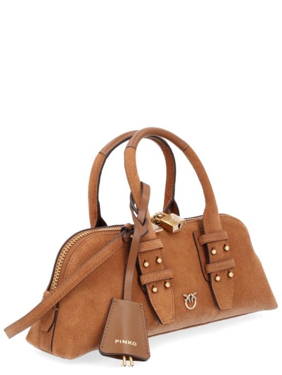 26SS 핑코 토트백 105334 A2JHL17Q Brown - PINKO