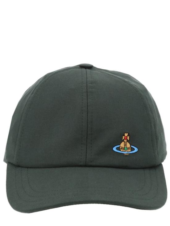 26SS 비비안웨스트우드 ORB 로고 베이스볼 캡 81020019 W01HCM411 Grey