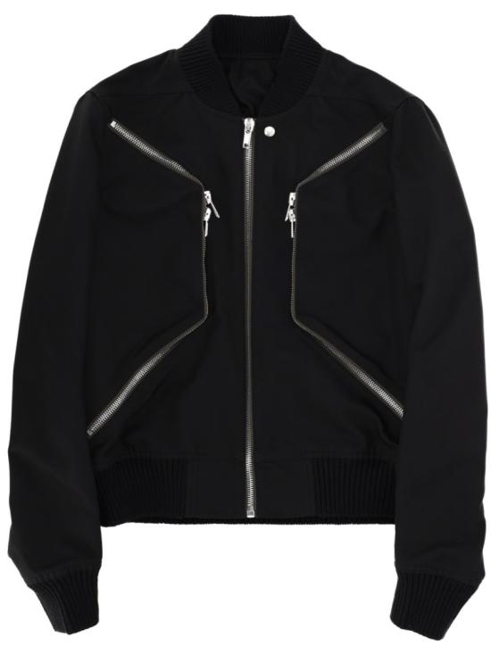 26SS 릭 오웬스 봄버 자켓 RU01F2790 CDU09 Black