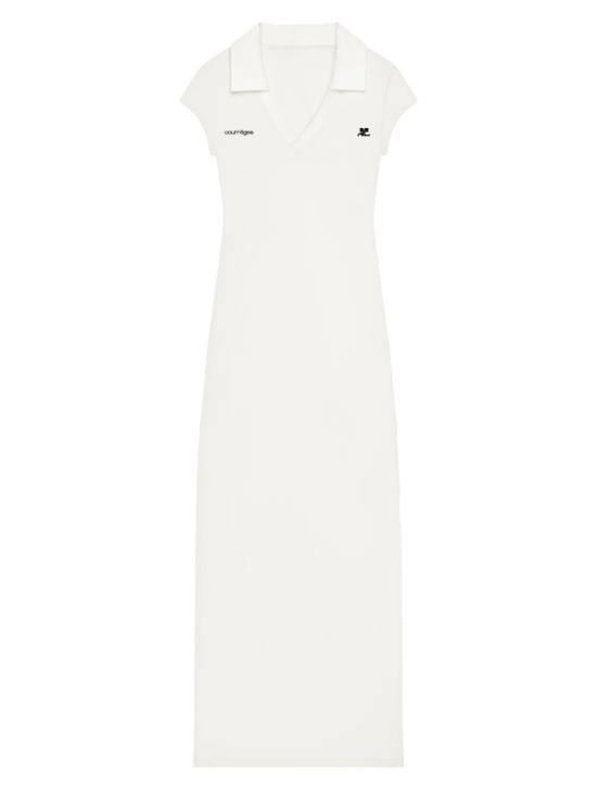 26SS 쿠레쥬 스포츠 폴로 롱 드레스 126JRO807 JS01950098 White