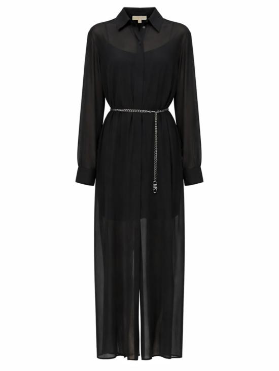 26SS 마이클 코어스 롱 원피스 MR683BI7R3 001BLACK Black