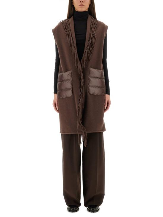 25FW 에르노 워미 & 나일론 울트라라이트 리조트 웨이스트 코트 GC00067DR 333958810 Brown