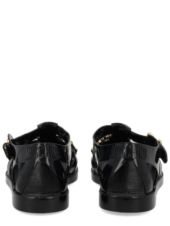 26SS 모스키노 샌들 MA16501G1O M20000 Black - MOSCHINO