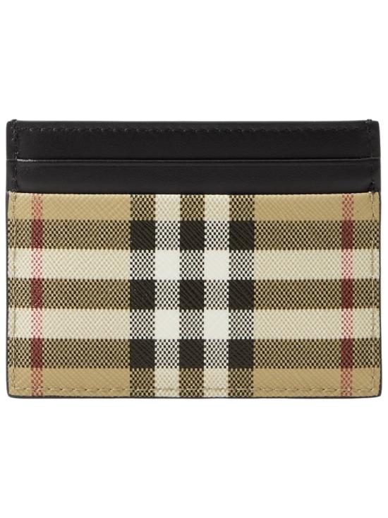  버버리 체크 카드 케이스 8113176 A7026 Brown