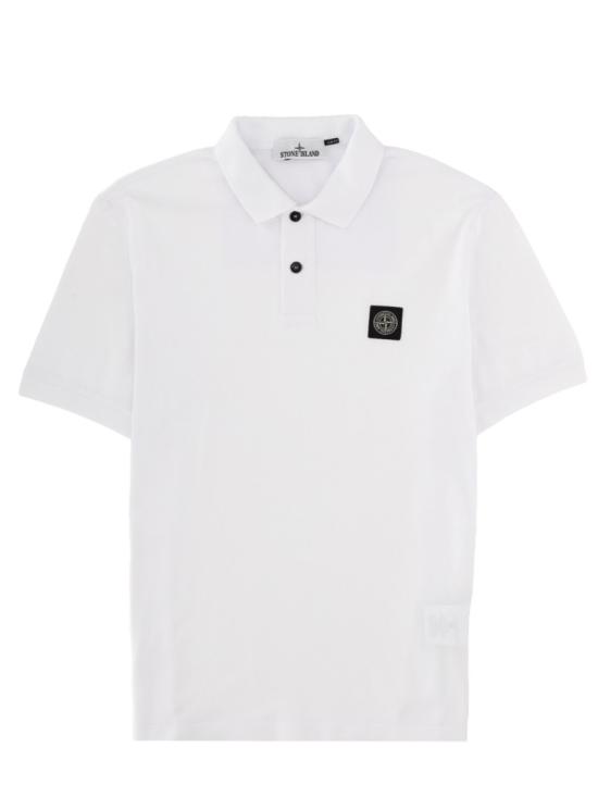  스톤 아일랜드 폴로 티셔츠 2200008 S0017V1001 White