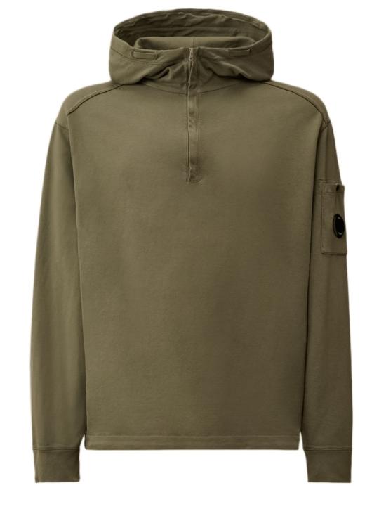 26SS 씨피 컴퍼니 후드 티셔츠 20CMSS023A002246G921 Grey