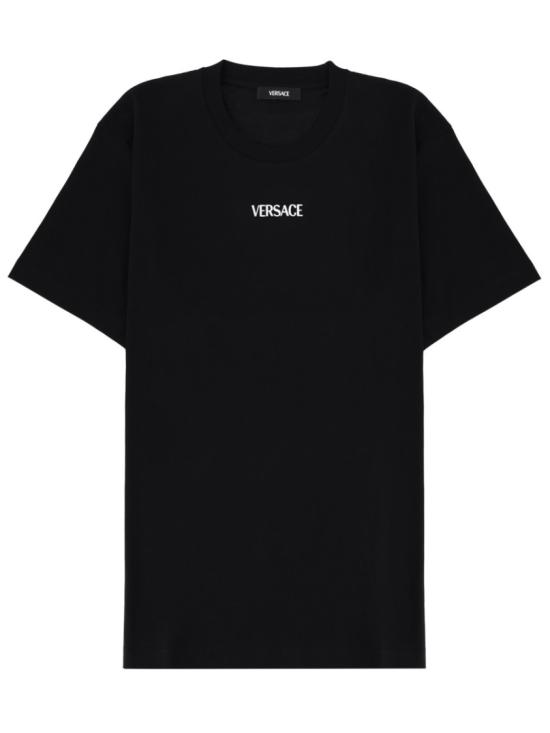 26SS 베르사체 반팔 티셔츠 1013944 1A164551B000 Black