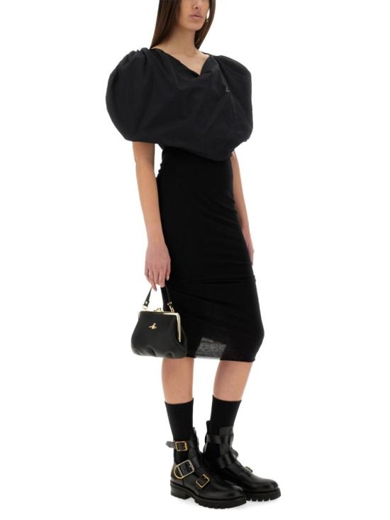 26SS 비비안웨스트우드 민소매 티셔츠 1505000J W01CMN401 Black - VIVIENNE WESTWOOD