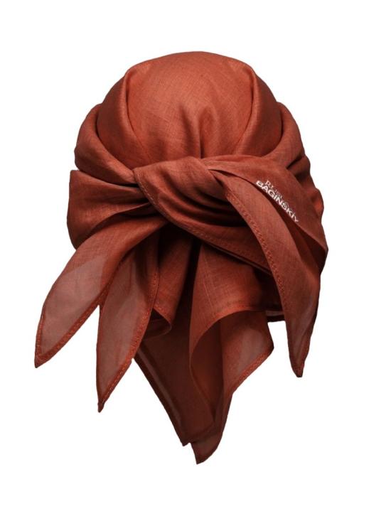 26SS 루슬란바진스키 모자 SCV067SS26 NTL DTFRBBURGUNDY Red - RUSLAN BAGINSKIY