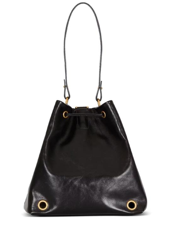 26SS 발망 숄더백 GN1GE036LMTE 0PA Black - BALMAIN