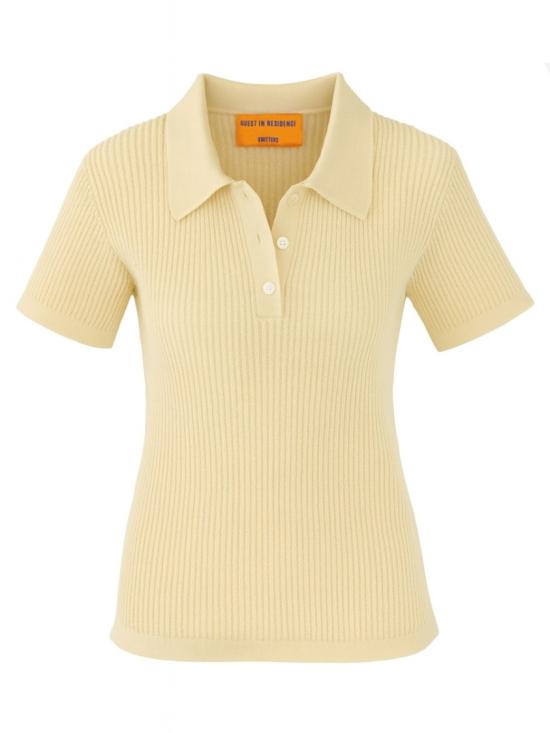 26SS 게스트 인 레지던스 폴로 티셔츠 W10111WF MIST Neutrals