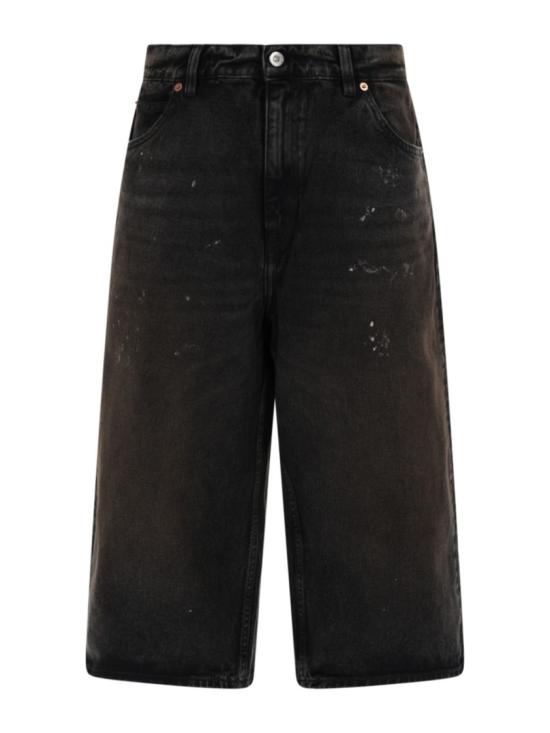 26SS 아워레가시 카프리 컷 네뷸라 워시드 버뮤더 쇼츠 M2265CN NEBULAWASH Black