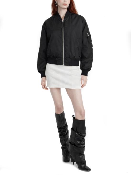 26SS 디 아티코 봄버 자켓 260WCB00070 PLL001AA100 Black - THE ATTICO