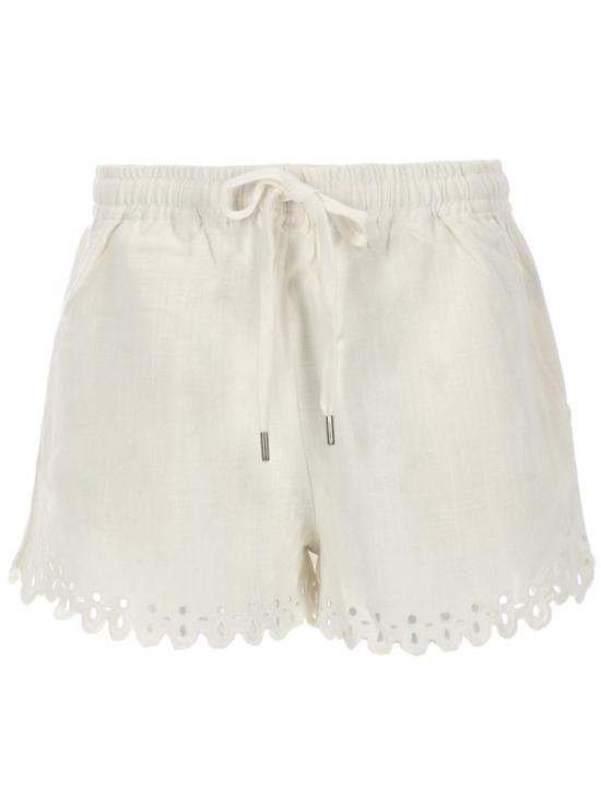  이자벨마랑에뚜왈 발림 코튼 쇼츠 SH0267FA D1J04E20WH White
