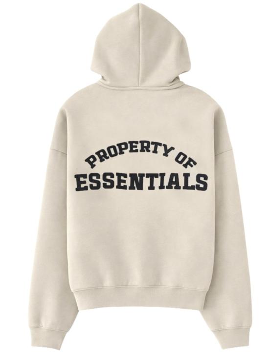 26SS 피어오브갓 후드 티셔츠 192SP266912F SEAL Neutrals - FEAR OF GOD