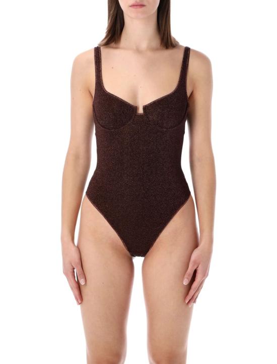 26SS 오세리 원피스 수영복 LAMF257CHOCOLATE Brown