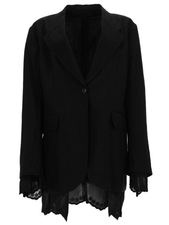 26SS 아워레가시 리버시블 드립 블레이저 W2260RSB SOOTBLACKTECHFLAX Black