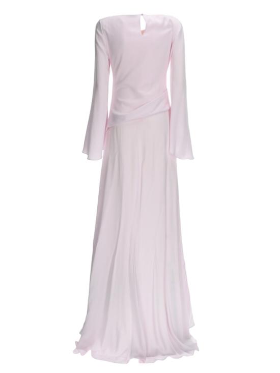 26SS 알렉산더 맥퀸 롱 원피스 858830 QEAAL5147 White - ALEXANDER MCQUEEN
