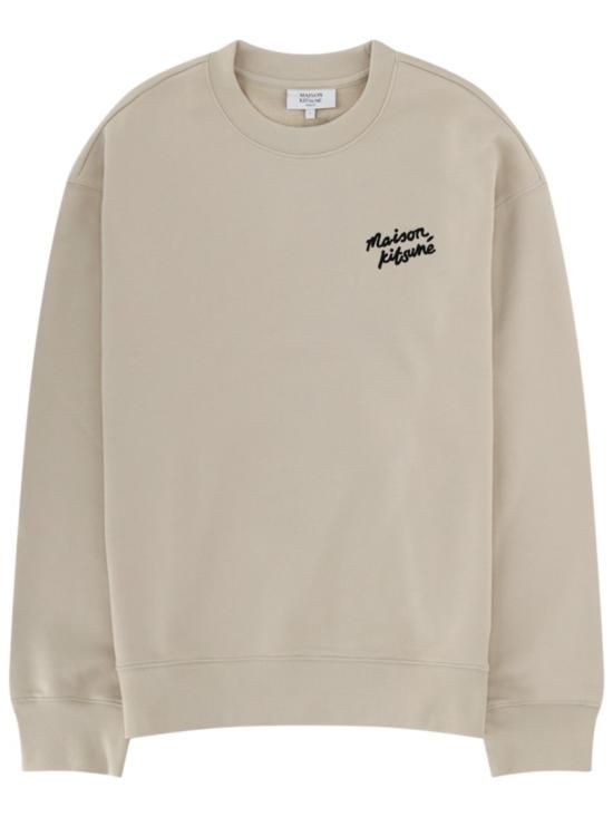 26SS 메종키츠네 핸드라이팅 컴포트 스웨트셔츠 MM00315KM0341 0304 Neutrals