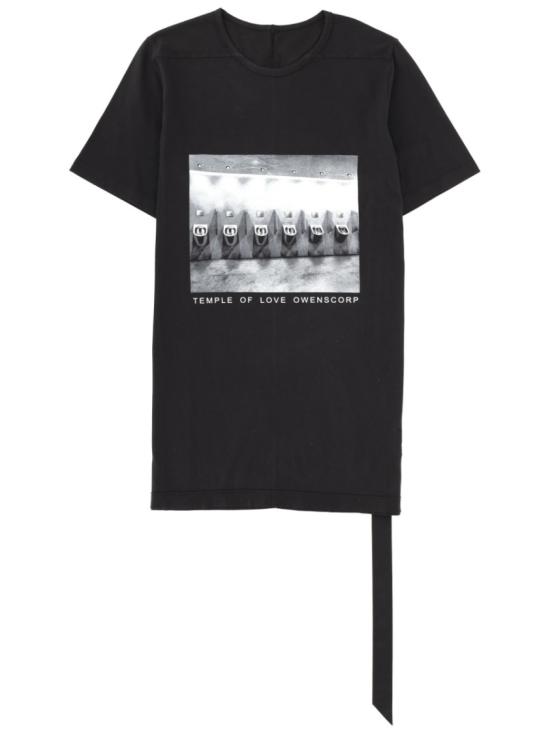26SS 다크쉐도우 반팔 티셔츠 DU01F4250 RNEP4P0911 Black