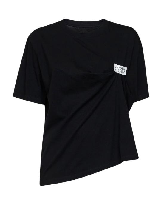 26FW MM6 메종마르지엘라 반팔 티셔츠 2457148 Black