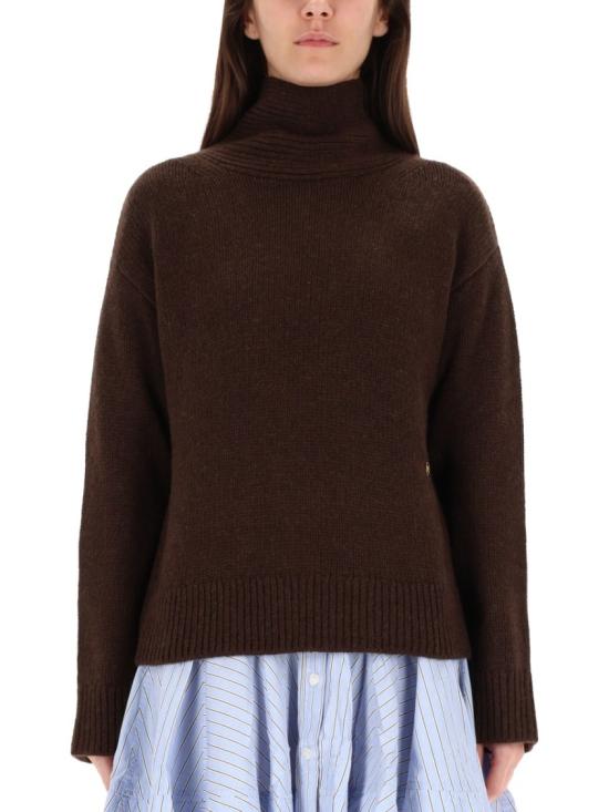 25FW 가니 터틀넥 K2611 869 Brown