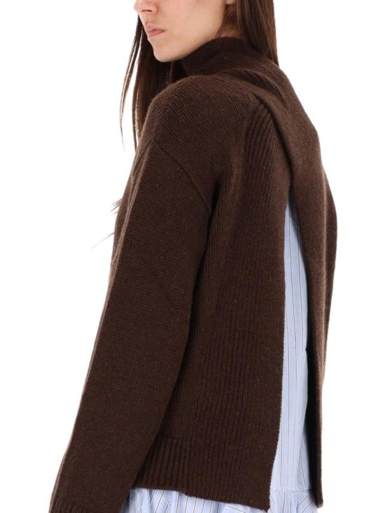 25FW 가니 터틀넥 K2611 869 Brown - GANNI