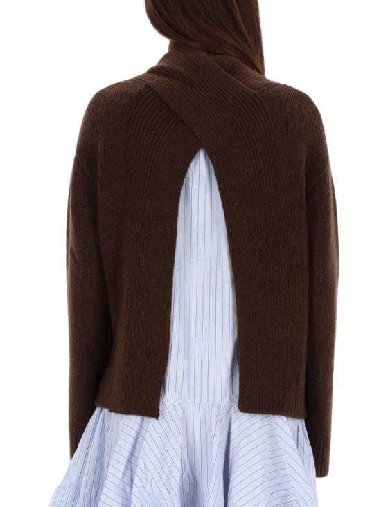 25FW 가니 터틀넥 K2611 869 Brown - GANNI