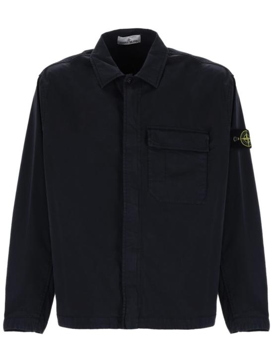  스톤 아일랜드 긴팔 셔츠 1200013 S0A10V0020 Black