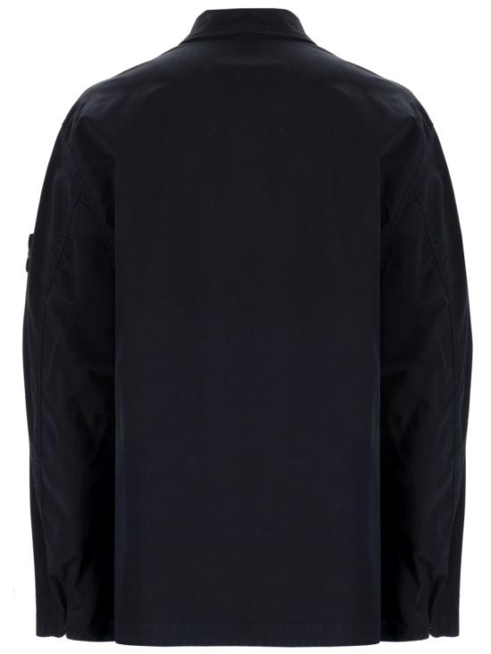  스톤 아일랜드 긴팔 셔츠 1200013 S0A10V0020 Black - STONE ISLAND