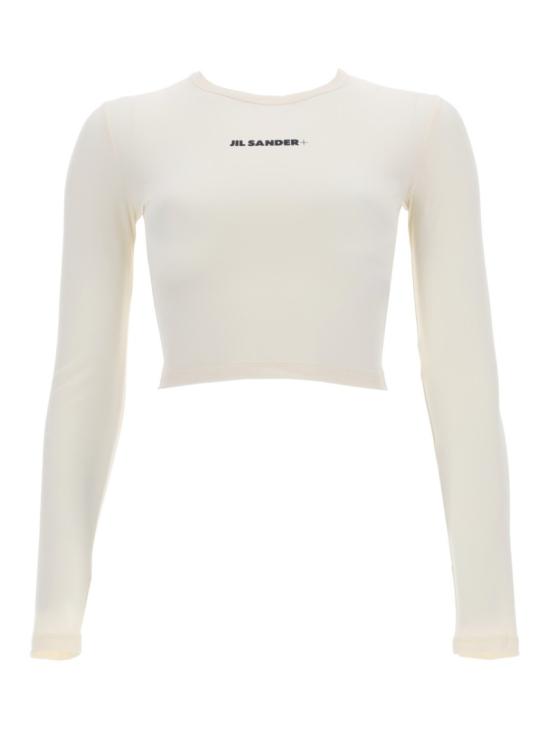 26SS 질샌더 긴팔 티셔츠 J40SD0115 J20011104 White