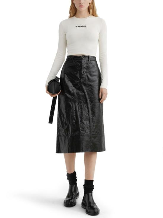 26SS 질샌더 긴팔 티셔츠 J40SD0115 J20011104 White - JIL SANDER