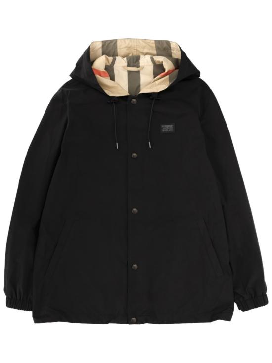  버버리 리버시블 체크 자켓 8043403 A1189 Black