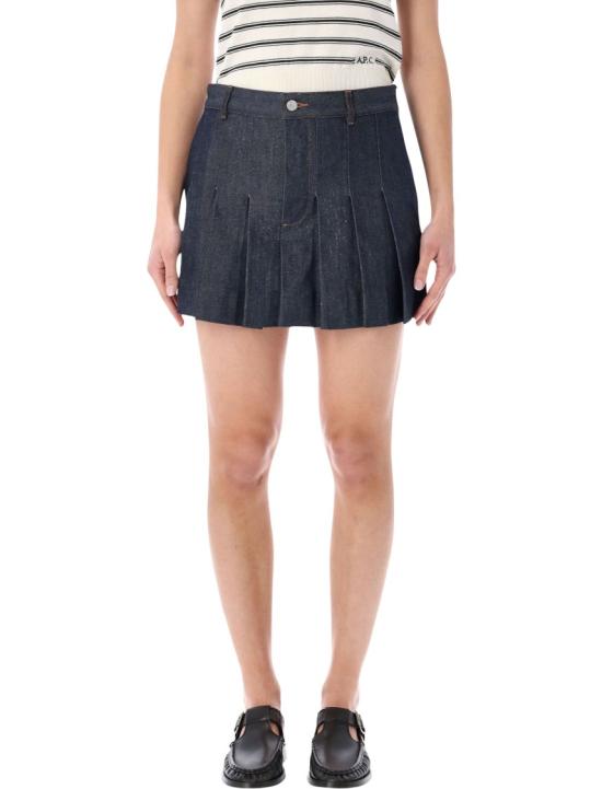 26SS 아페쎄 데님 스커트 F06504COGDFIAI Blue