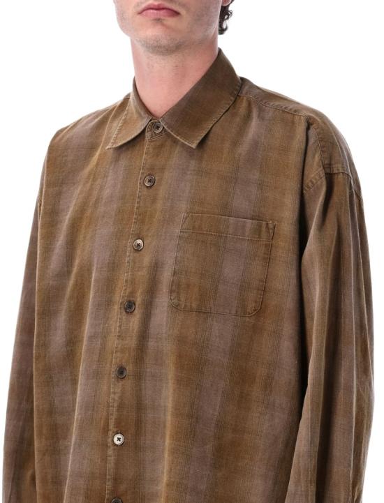 26SS 아워레가시 보로우드 셔츠 다코타 플란넬 체크 M2262BCFCHECK Brown - OUR LEGACY