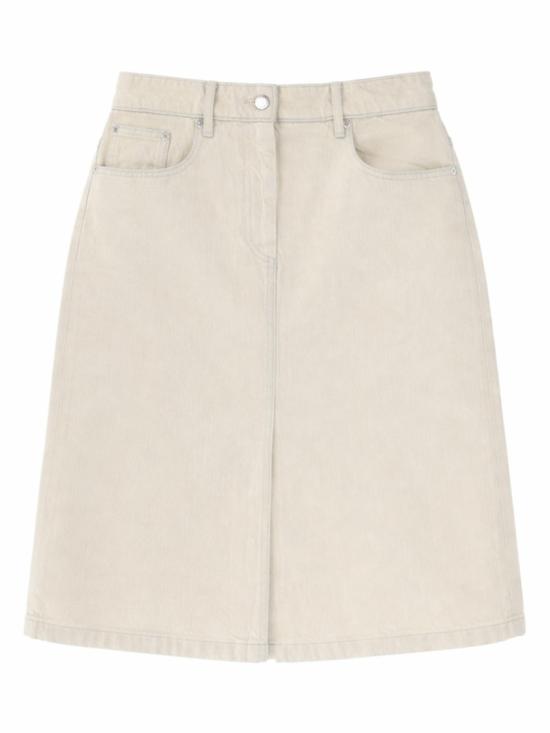 26SS 아페쎄 데님 스커트 COHLB F06503 AAF Neutrals