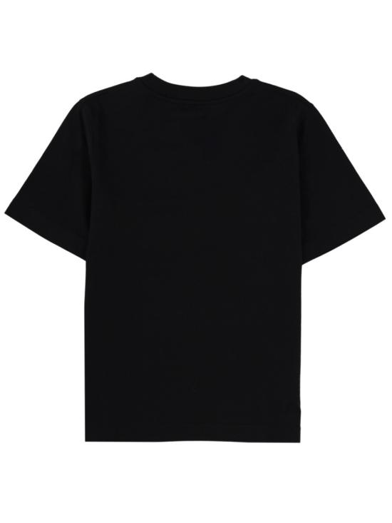  버버리 로고 코튼 티셔츠 8118977 A1189 Black - BURBERRY