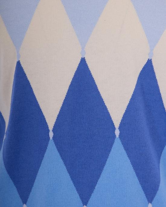 26SS 발렌타인 스웨터 765903 Blue - BALLANTYNE