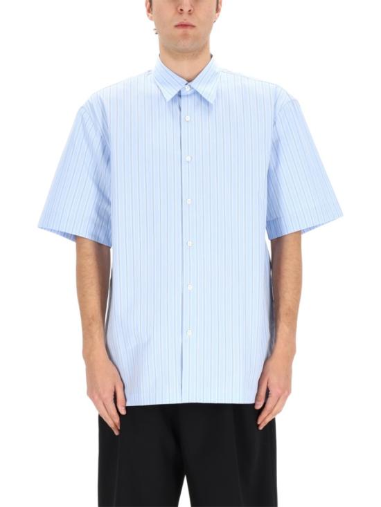26SS 드리스 반 노튼 반팔 셔츠 020700 3021514 Blue - DRIES VAN NOTEN
