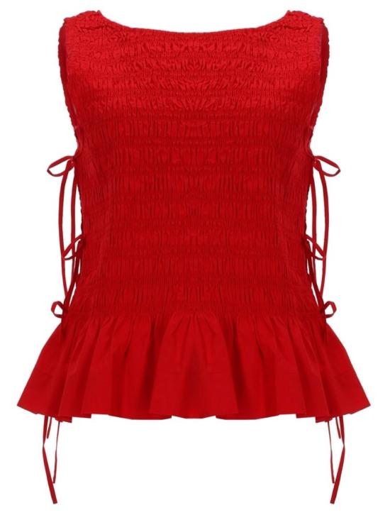 26SS 가니 탑 W0904 474 Red