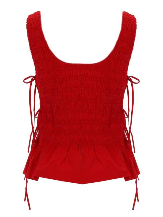 26SS 가니 탑 W0904 474 Red - GANNI