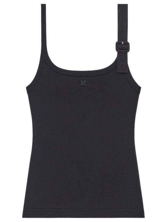 26SS 쿠레쥬 버클 90'S 립 탱크탑 126JDE153 JS01949999 Black
