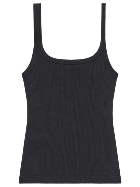 26SS 쿠레쥬 버클 90'S 립 탱크탑 126JDE153 JS01949999 Black - COURREGES